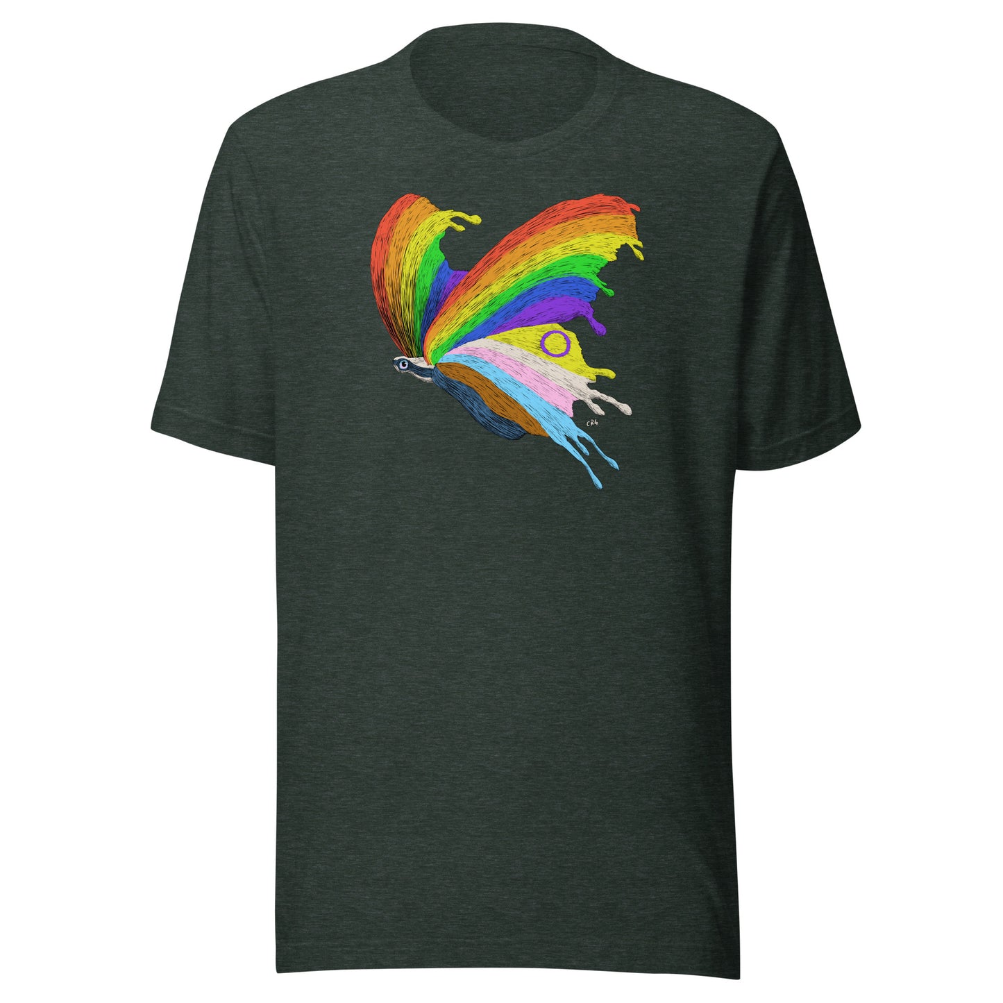 LGBTQIA+ Pride Butterfly Shirt