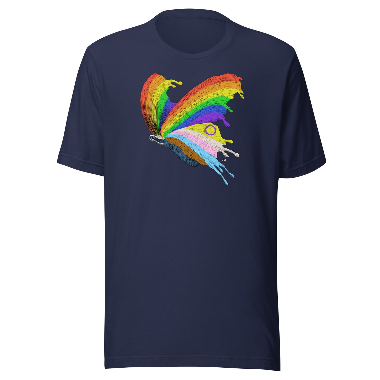 LGBTQIA+ Pride Butterfly Shirt