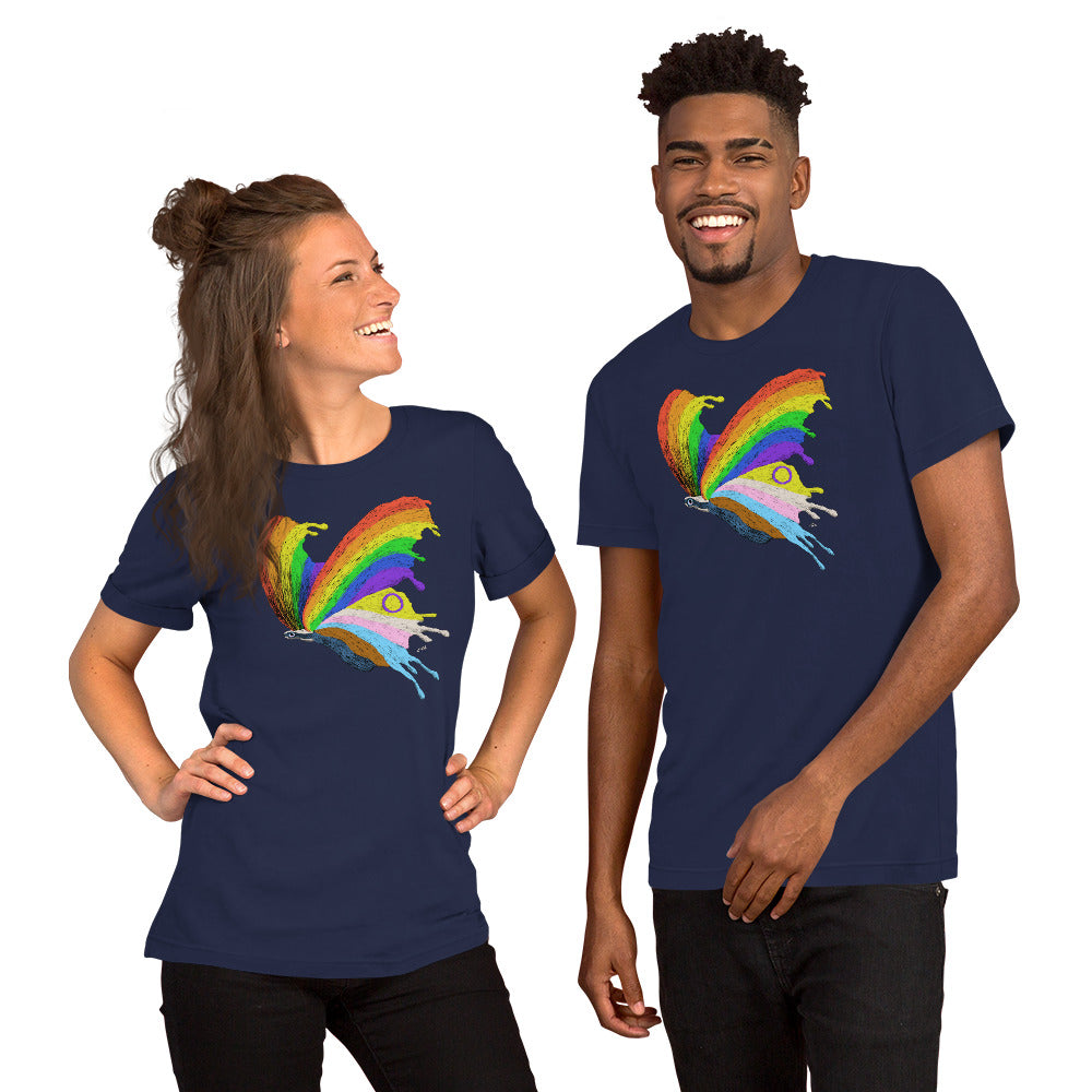 LGBTQIA+ Pride Butterfly Shirt