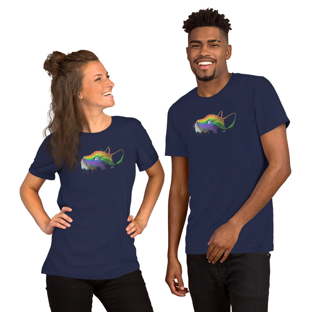 LGBTQIA+ Pride Cat Shirt