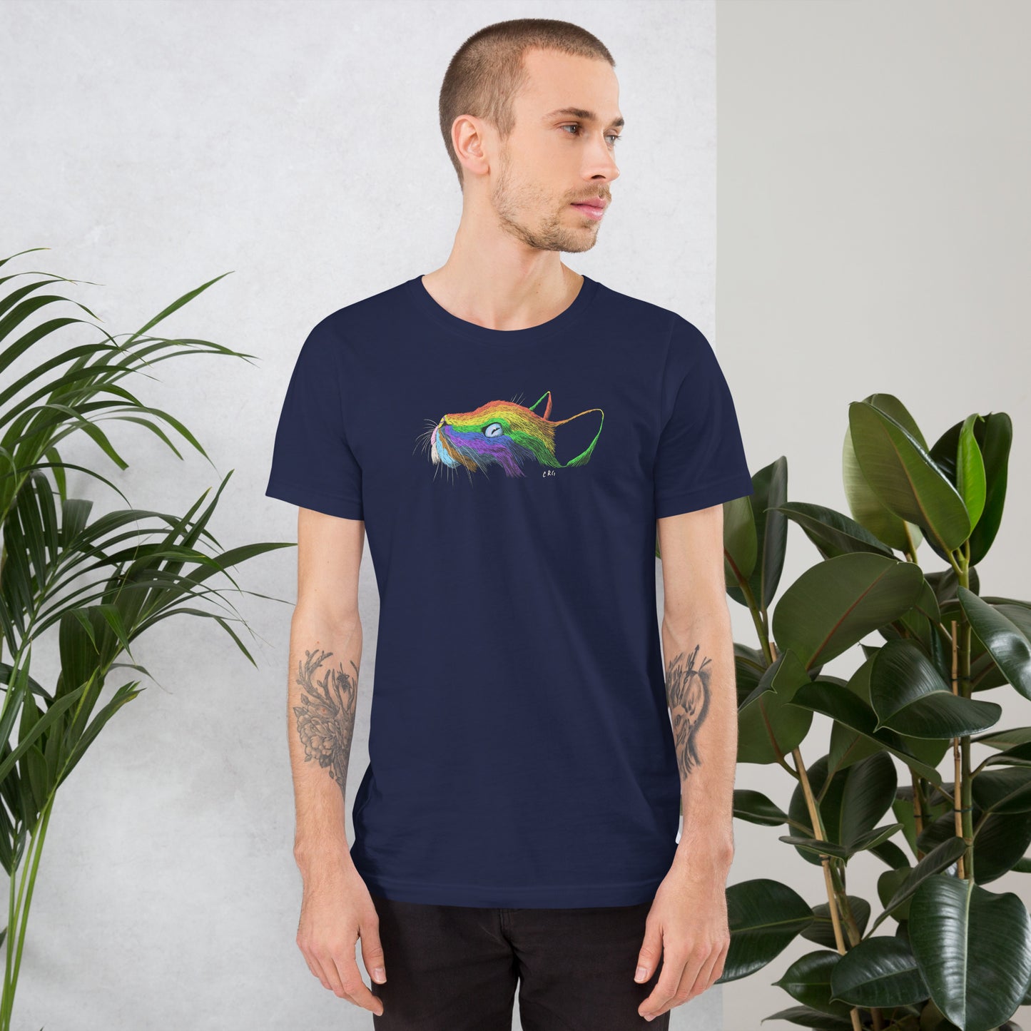 LGBTQIA+ Pride Cat Shirt