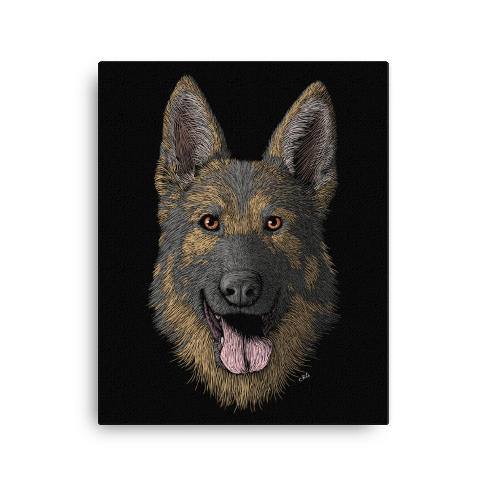 German Shepherd Art Prints