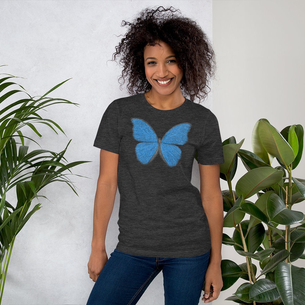 Blue Morpho Butterfly Shirt