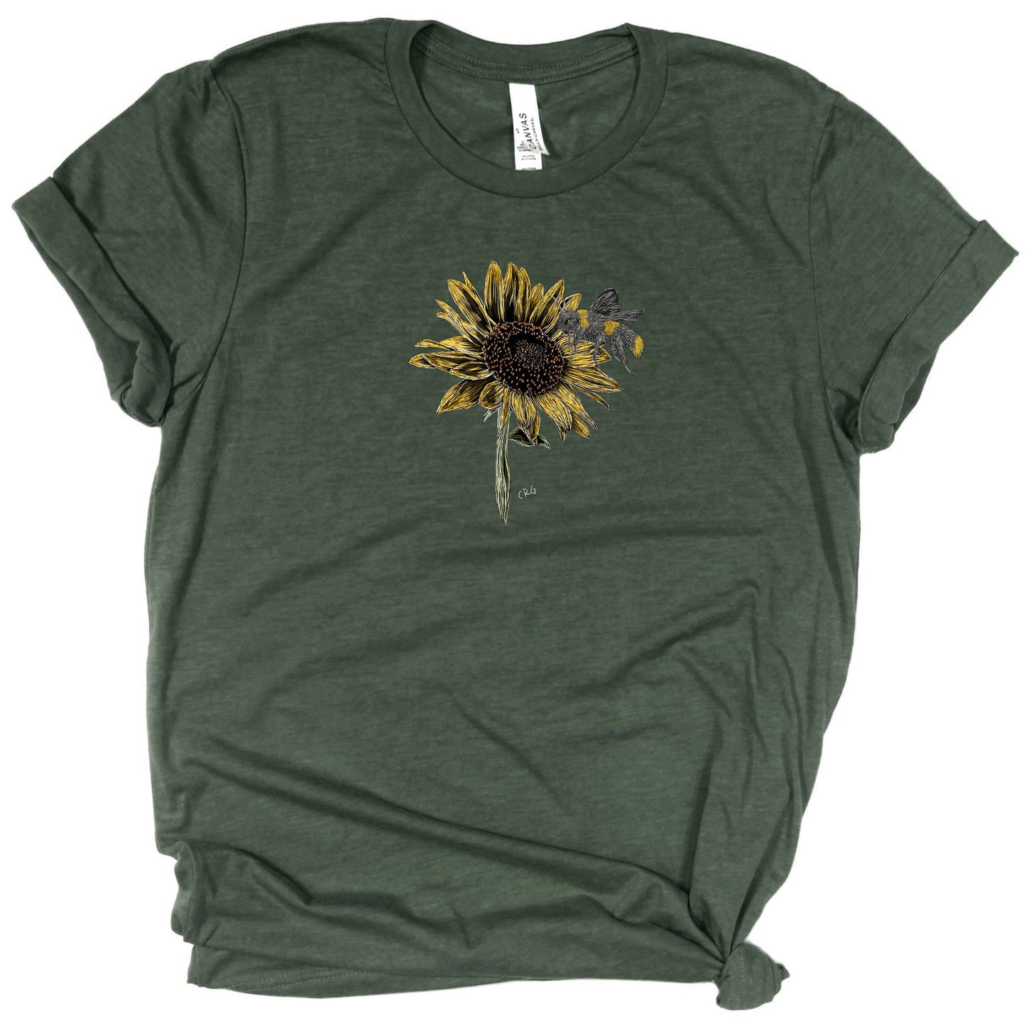 Sunflower and Bee Shirt