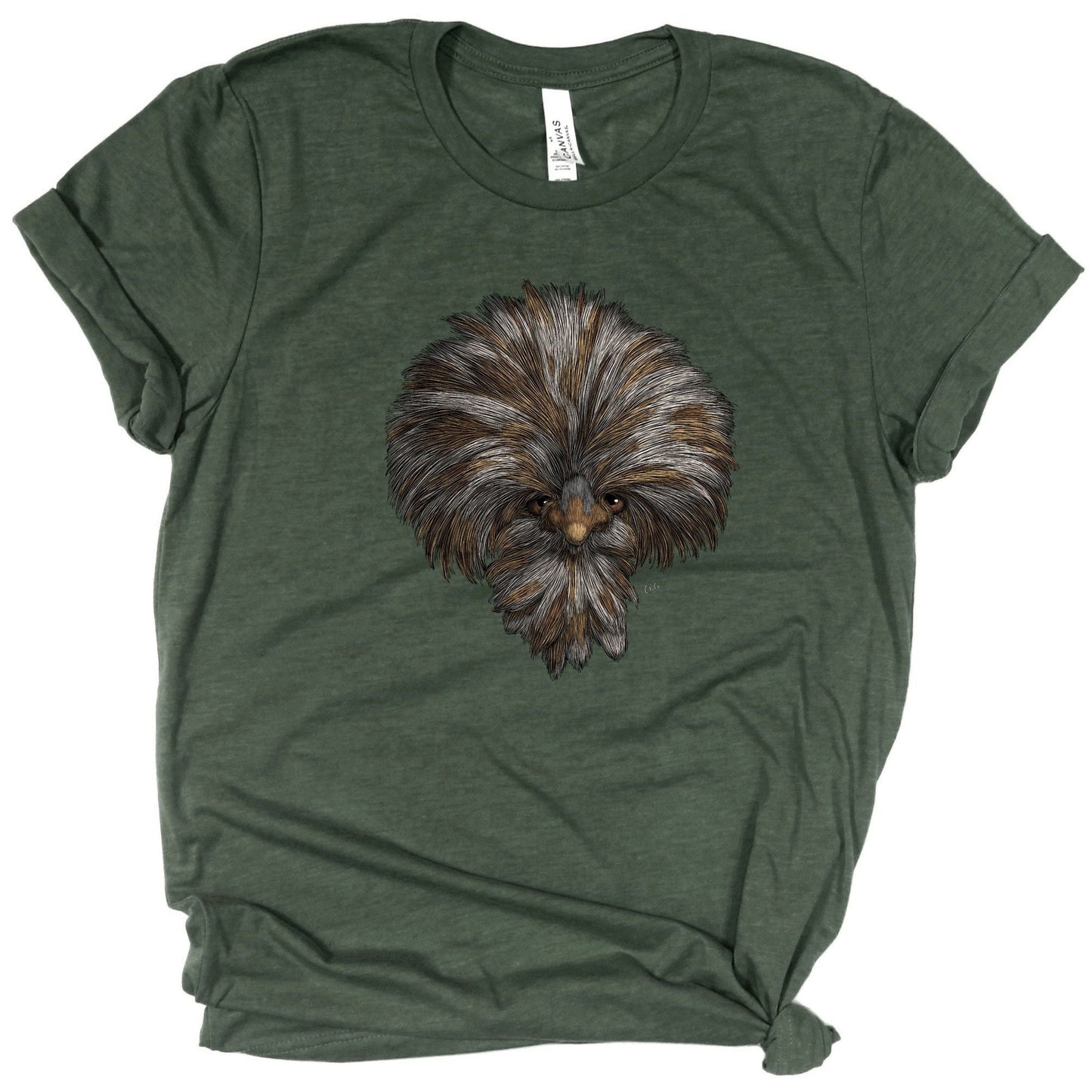 Polish Buff Laced Chicken Shirt