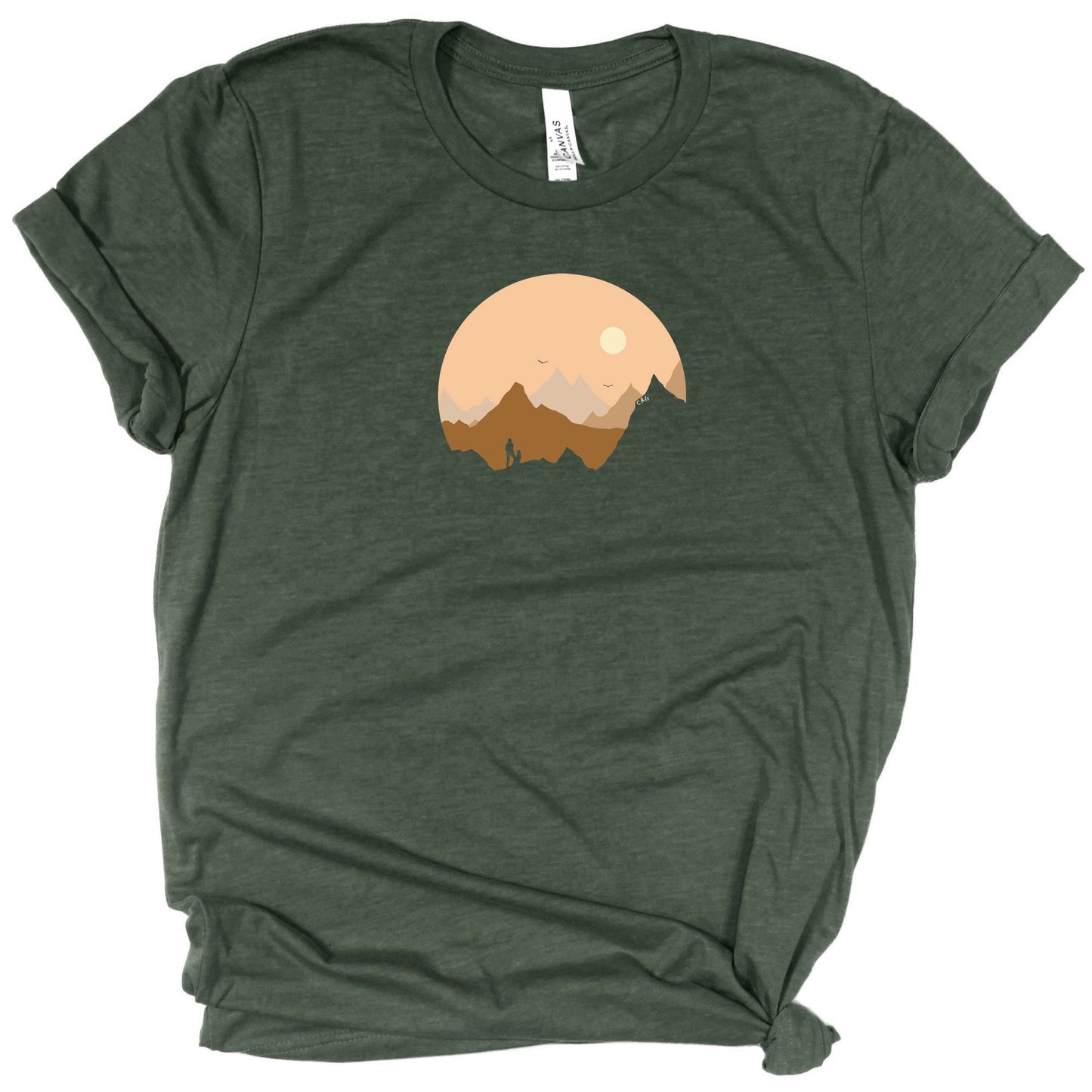Hiking German Shepherd Shirt