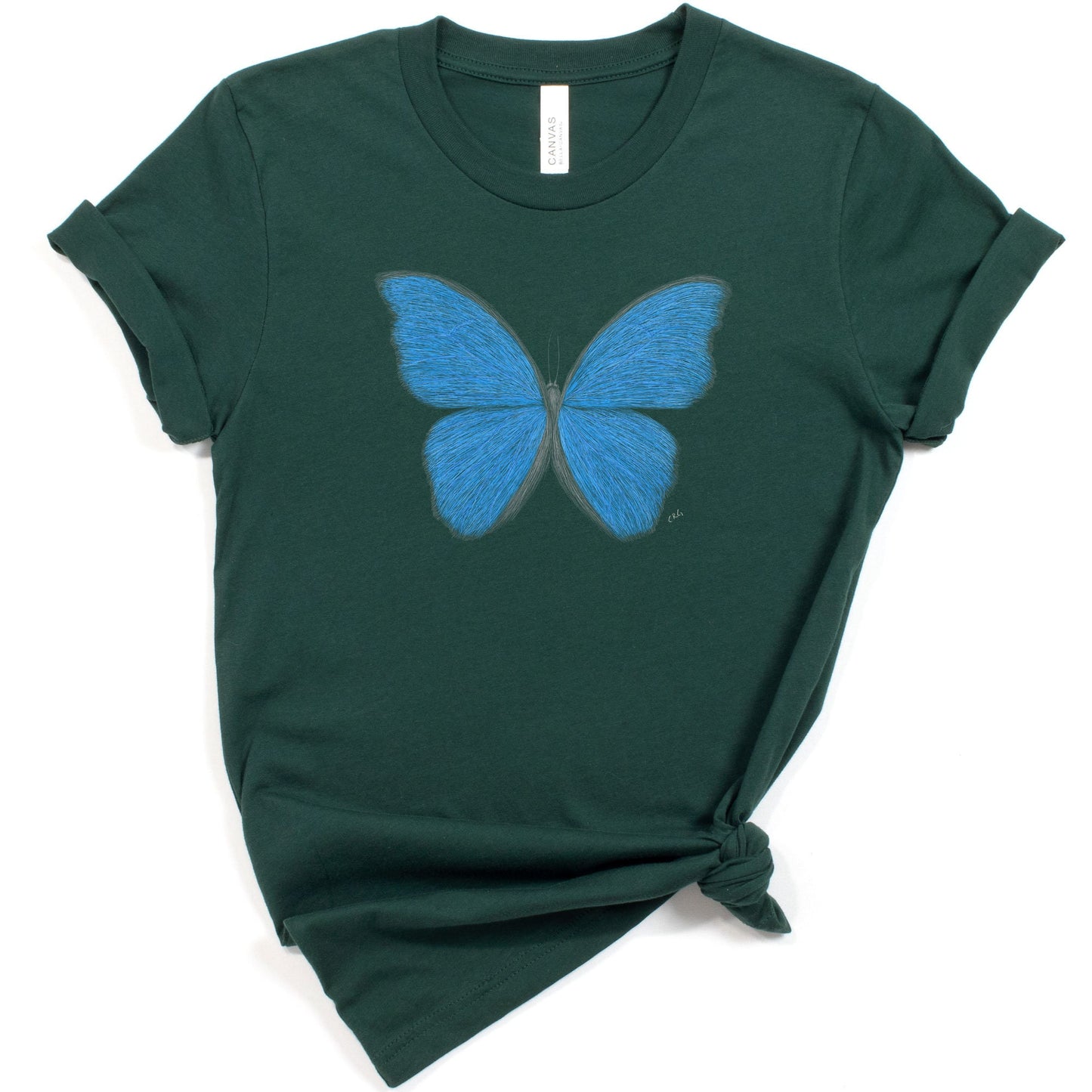 Blue Morpho Butterfly Shirt