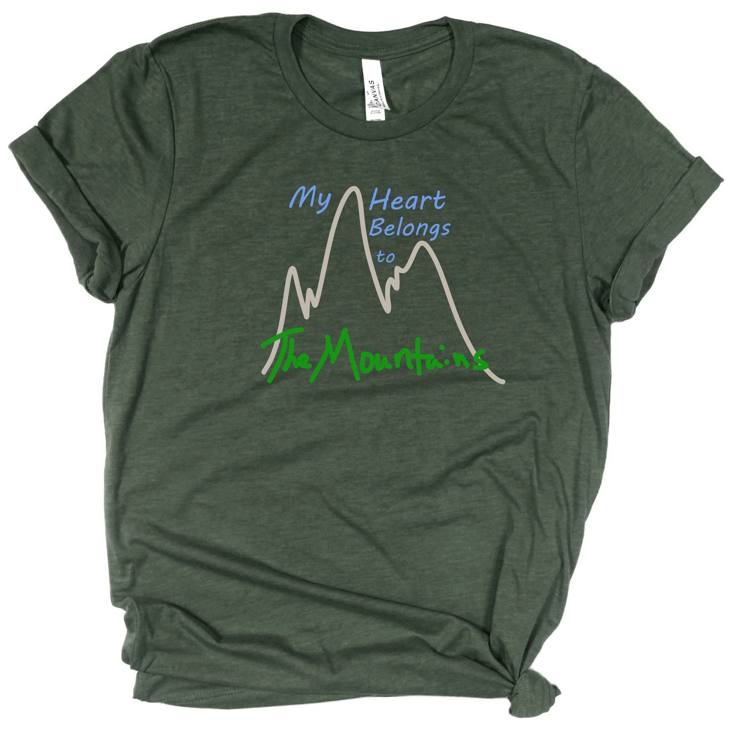 My Heart Belongs to the Mountains Shirt