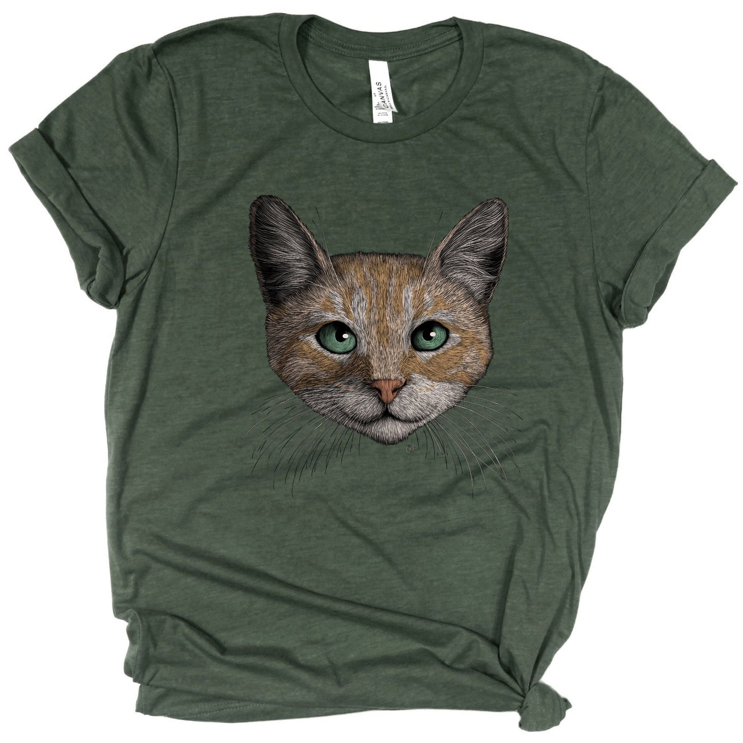 Orange Tabby Cat Shirt
