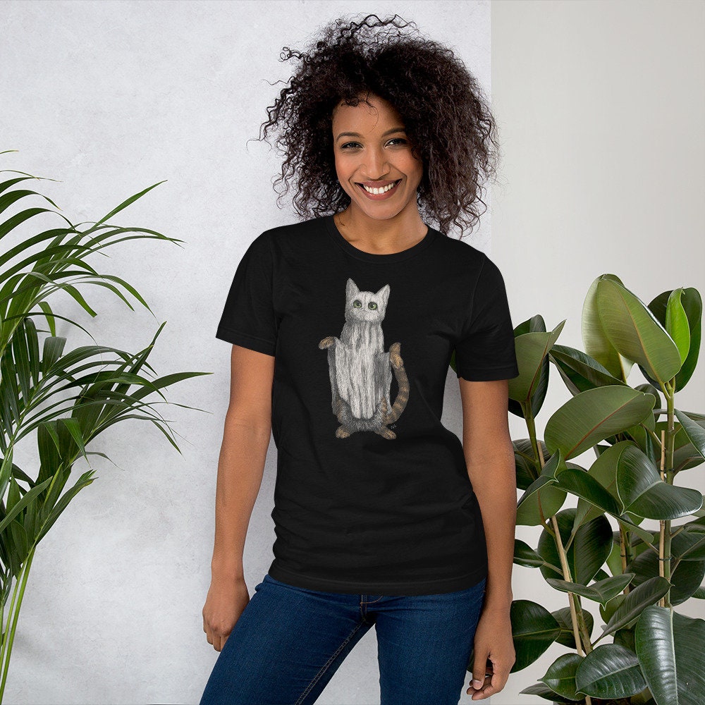 Cat Ghost Halloween Shirt