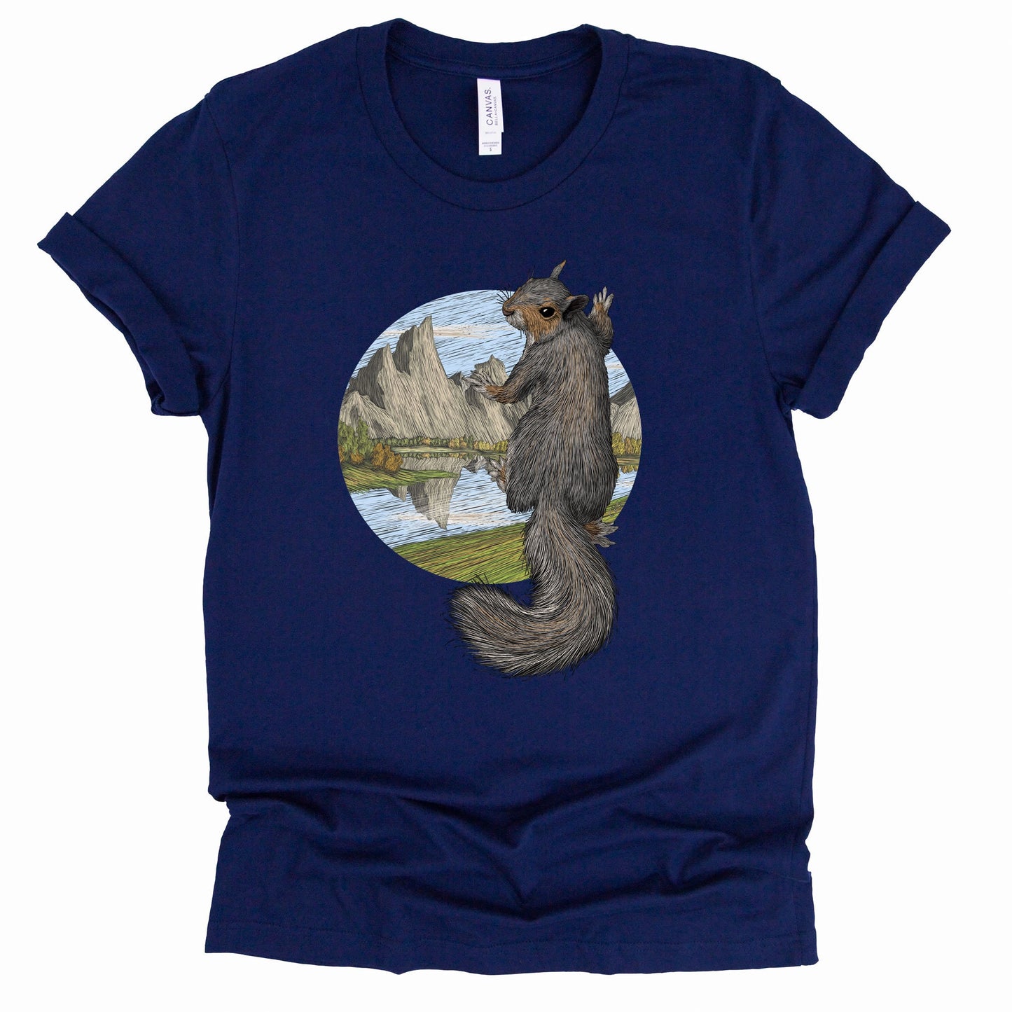 Gray Squirrel Shirt