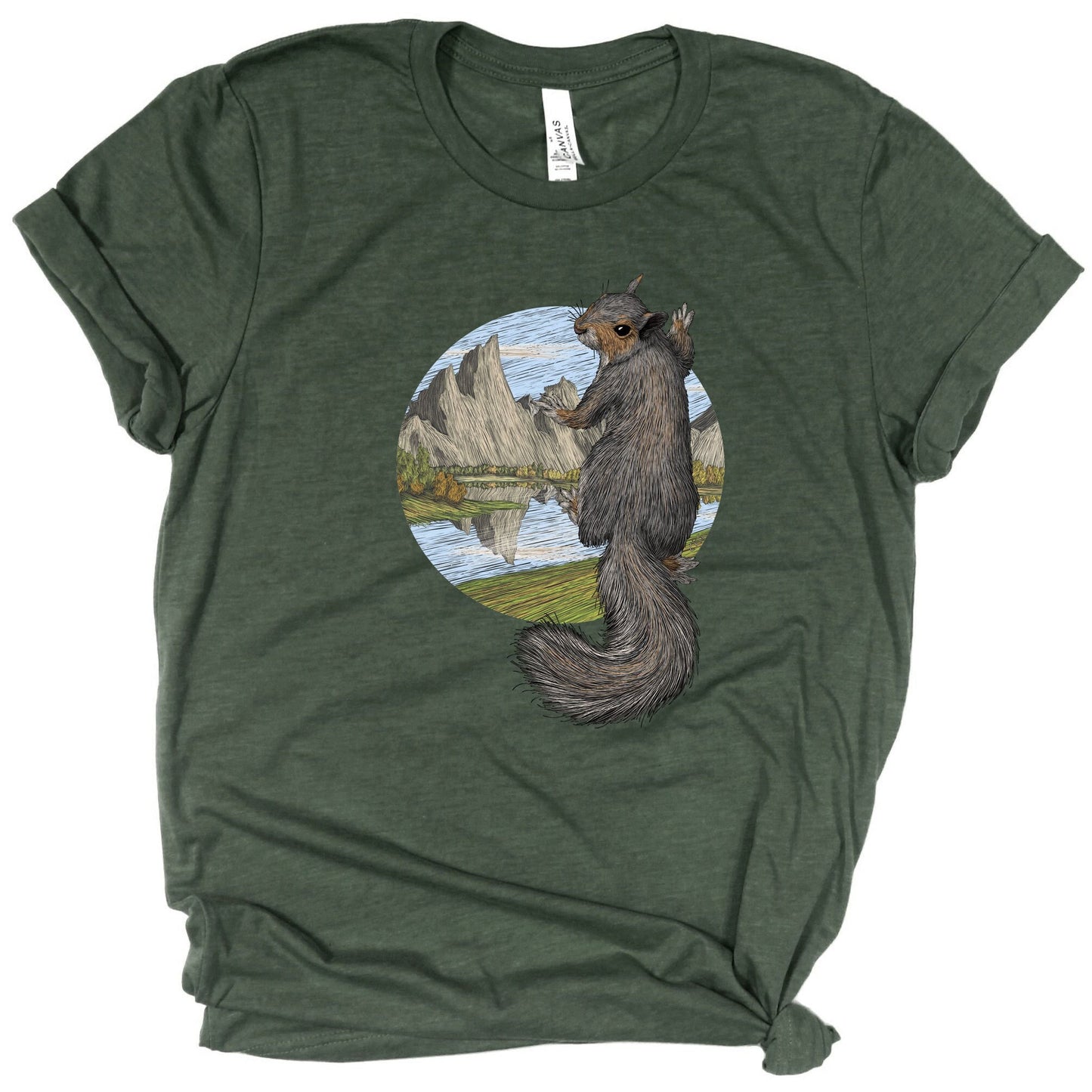 Gray Squirrel Shirt