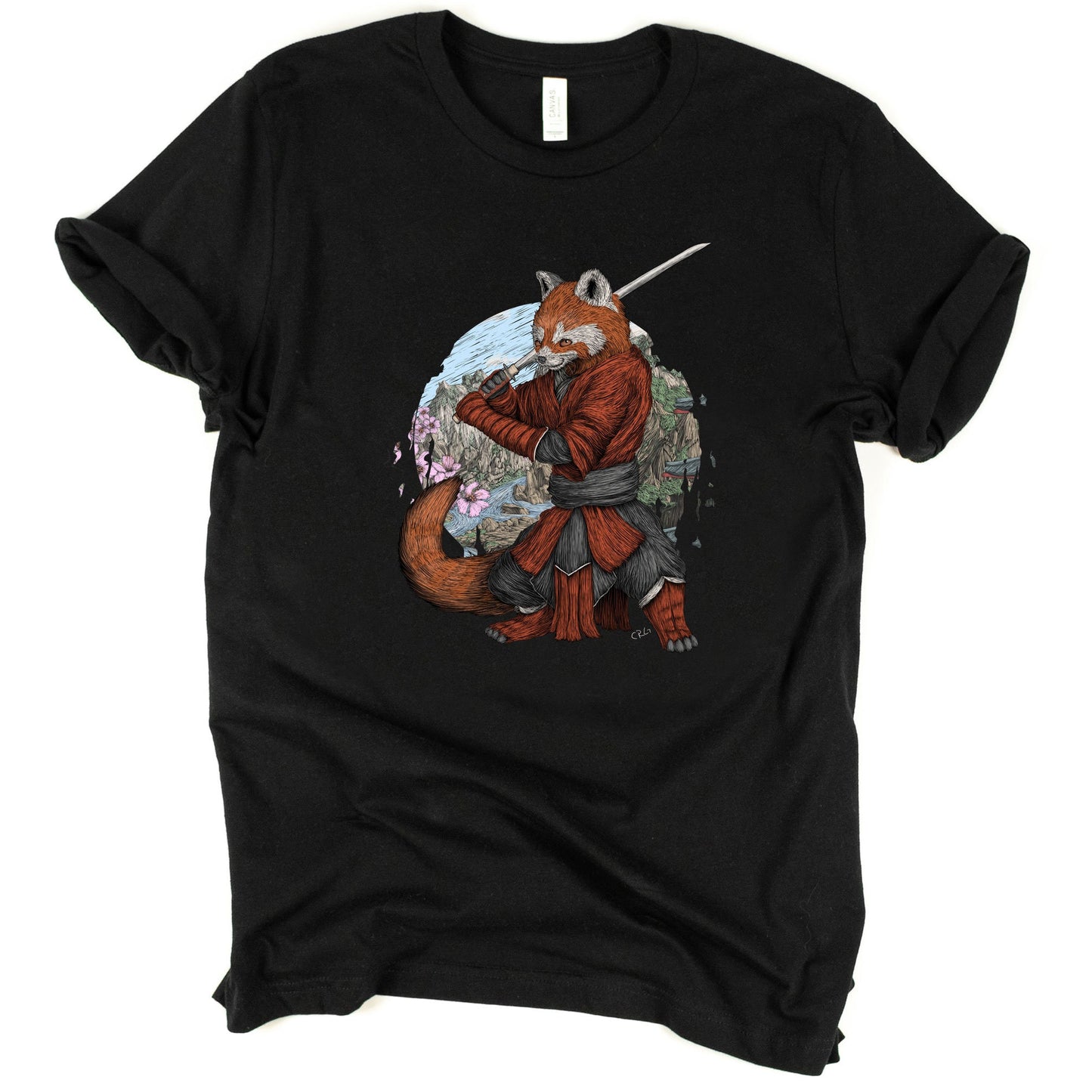 Red Panda Samurai Shirt