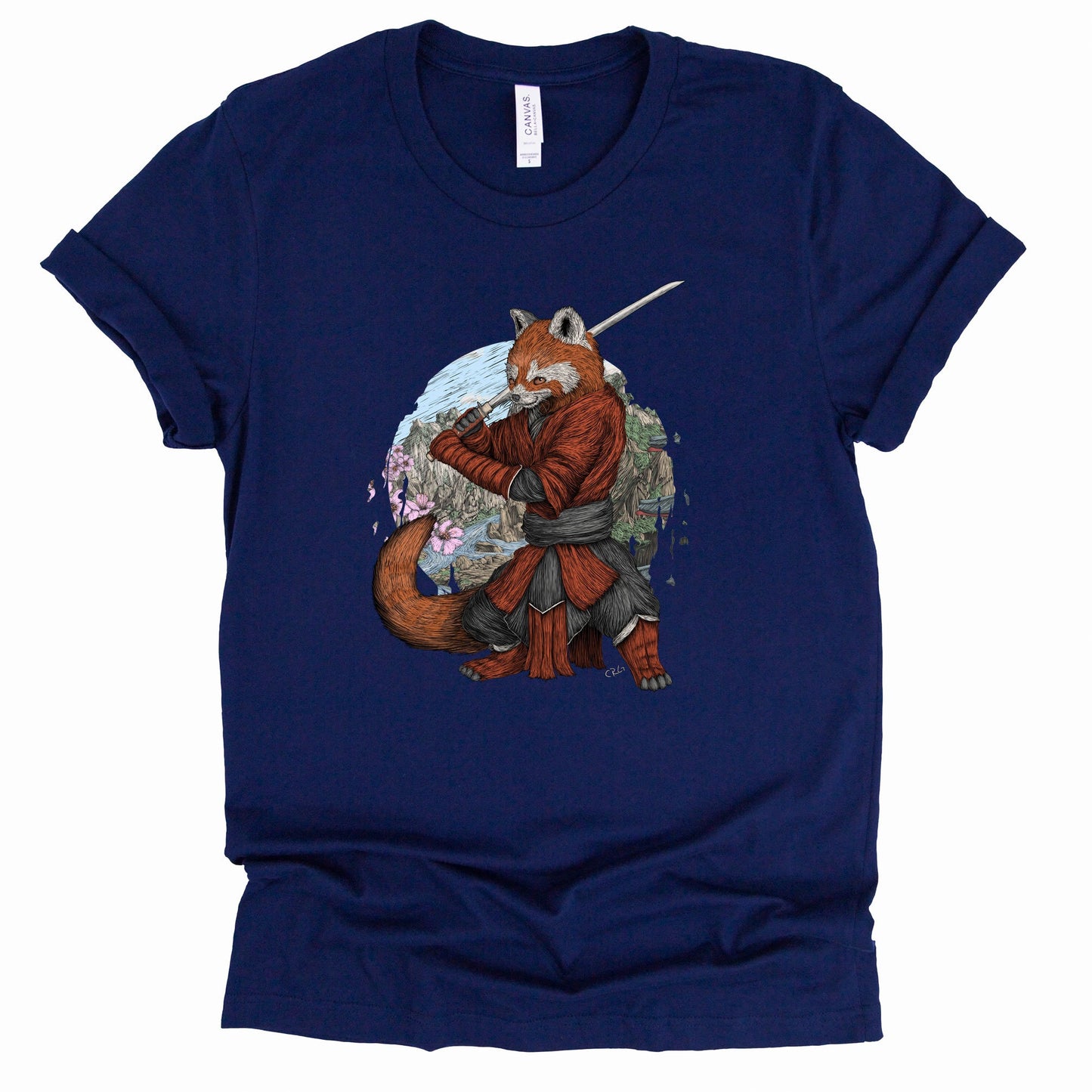 Red Panda Samurai Shirt