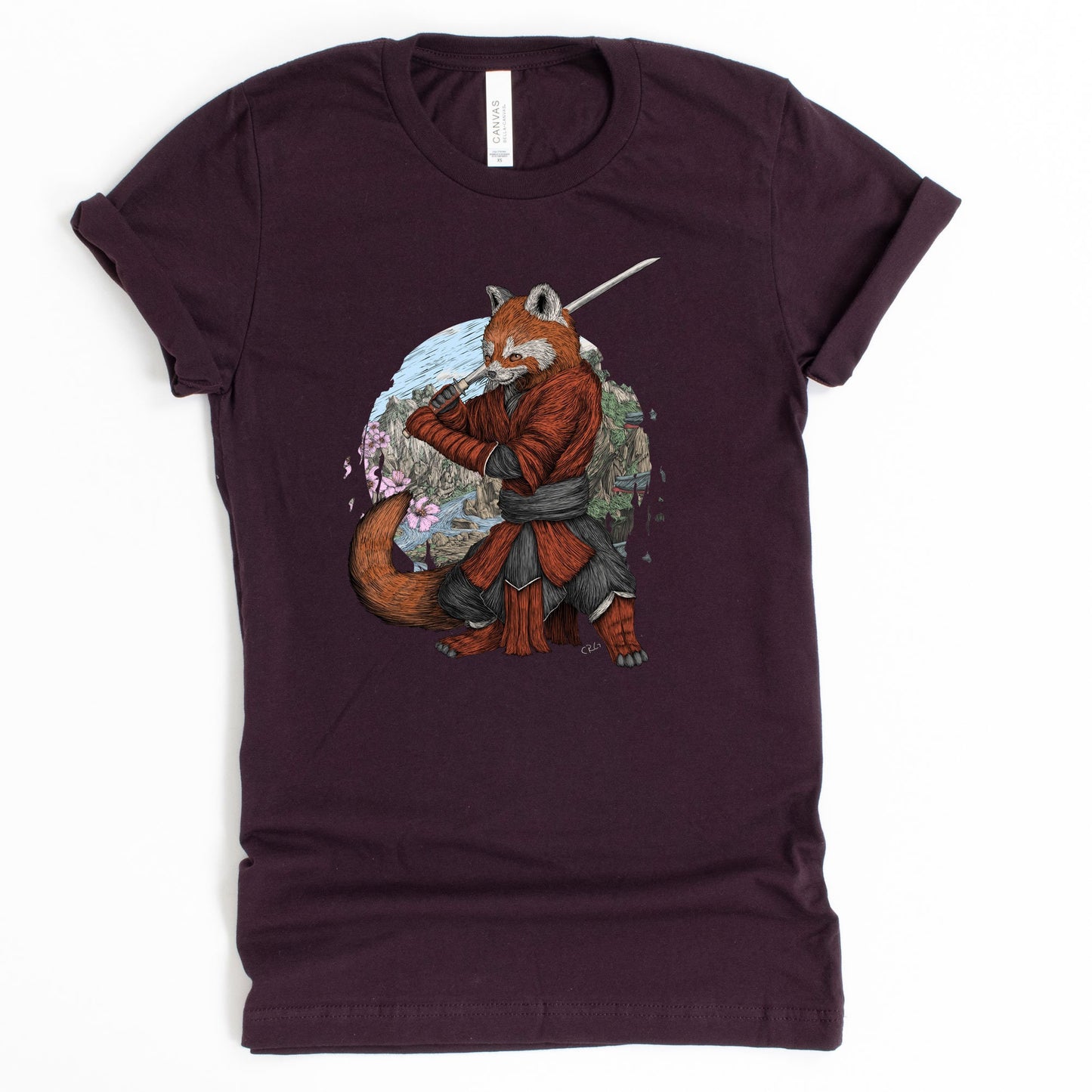 Red Panda Samurai Shirt