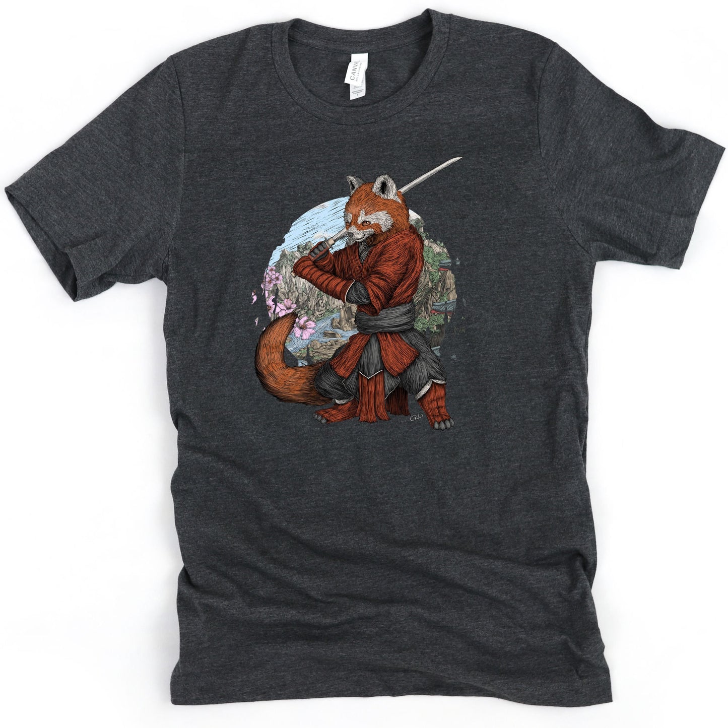 Red Panda Samurai Shirt