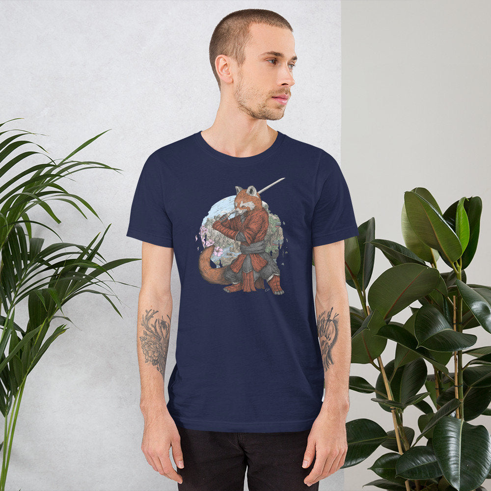 Red Panda Samurai Shirt