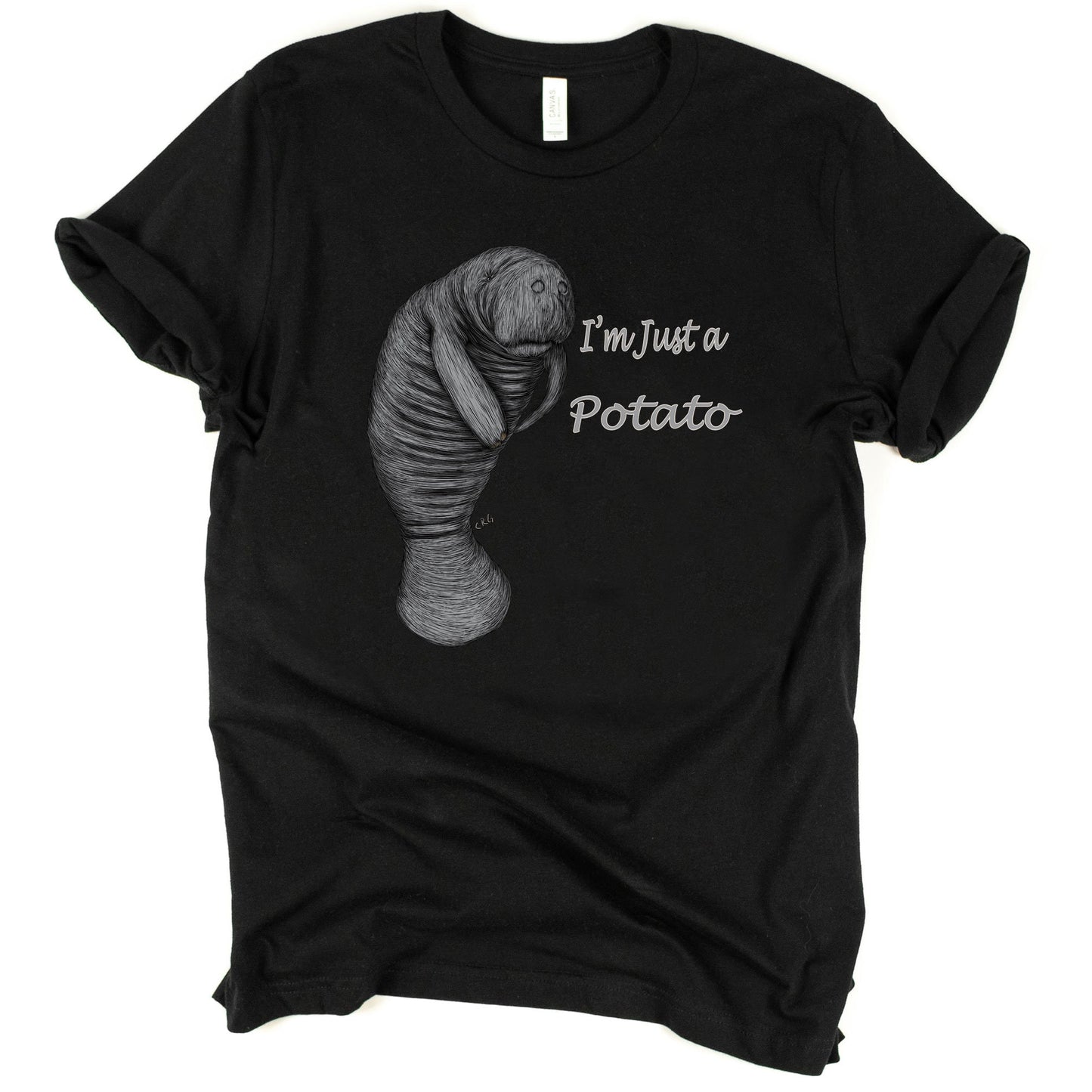 I'm Just a Potato Manatee Shirt