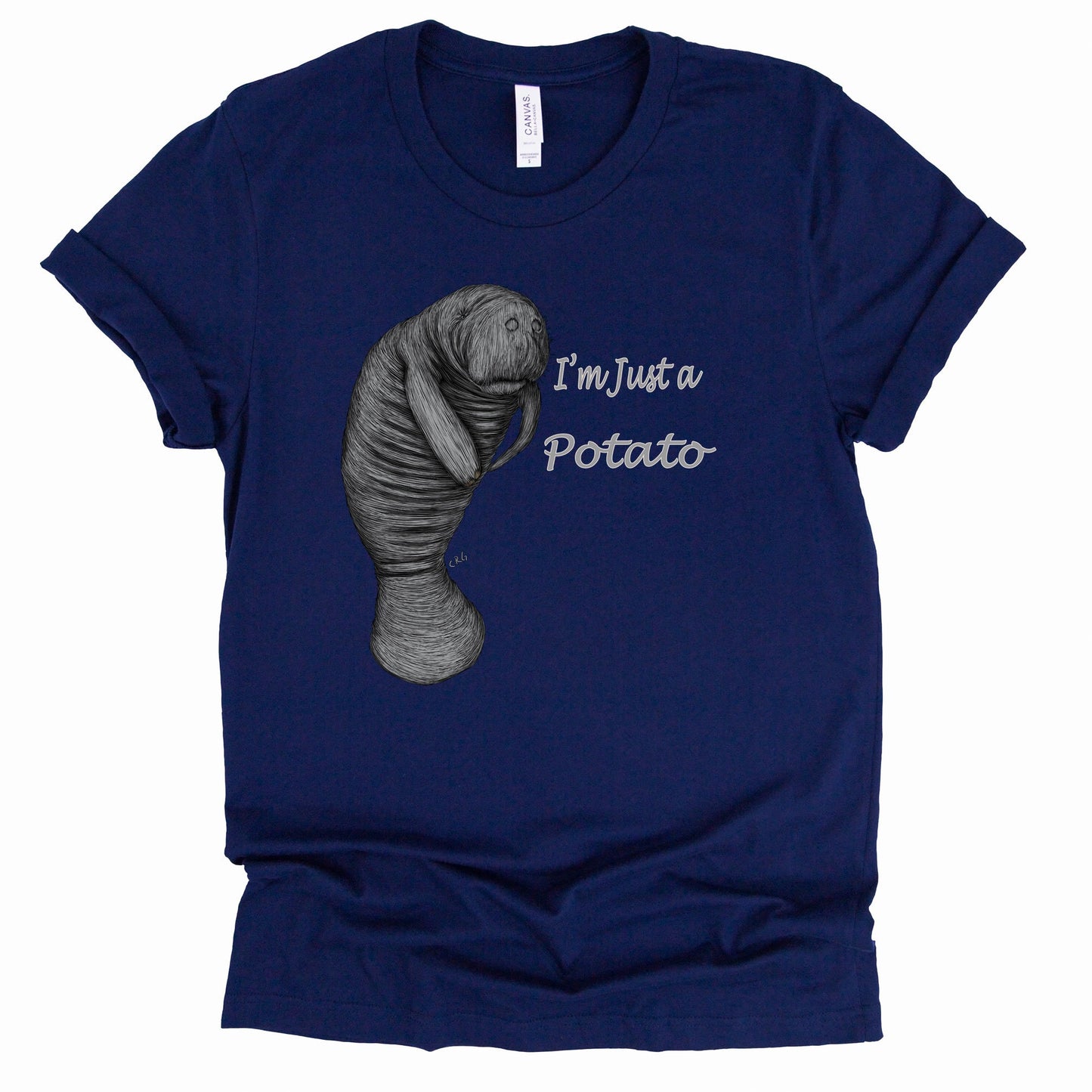 I'm Just a Potato Manatee Shirt