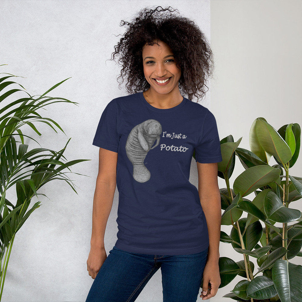 I'm Just a Potato Manatee Shirt