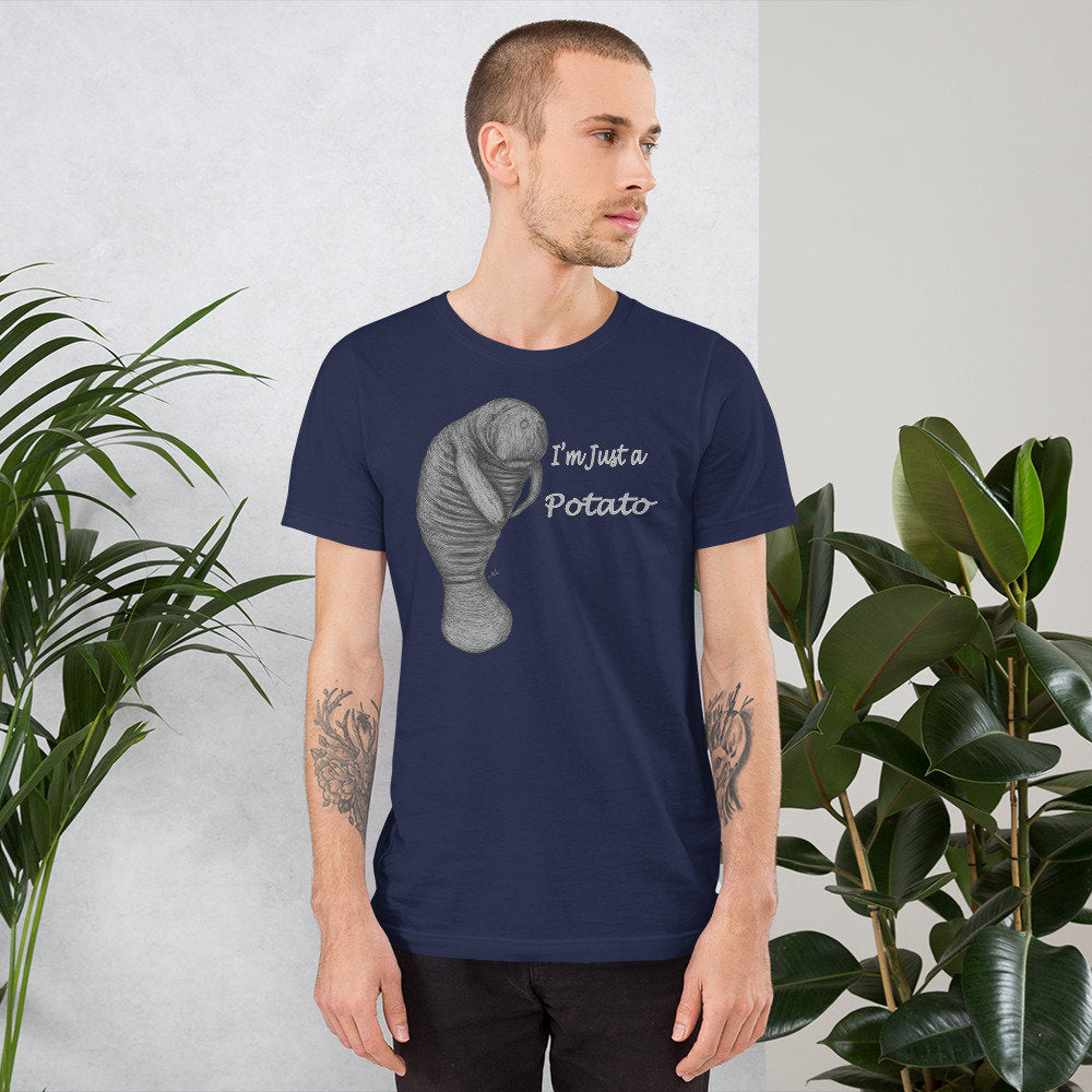 I'm Just a Potato Manatee Shirt