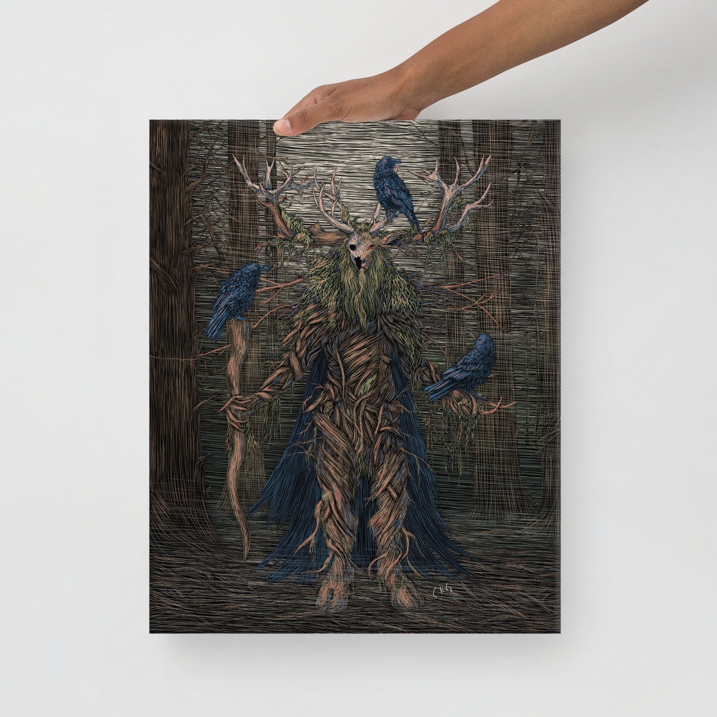 Leshy Canvas Art Print