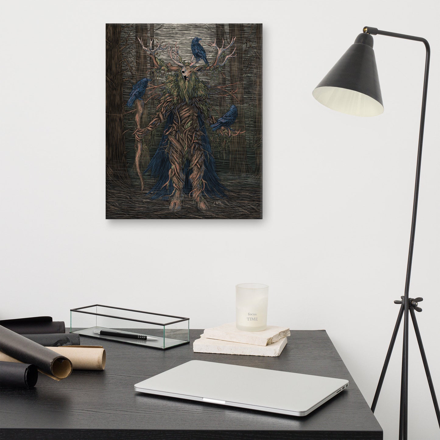 Leshy Canvas Art Print