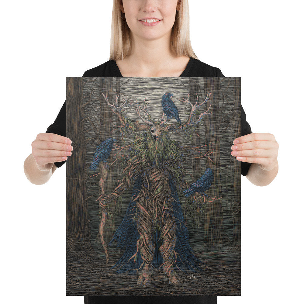 Leshy Canvas Art Print