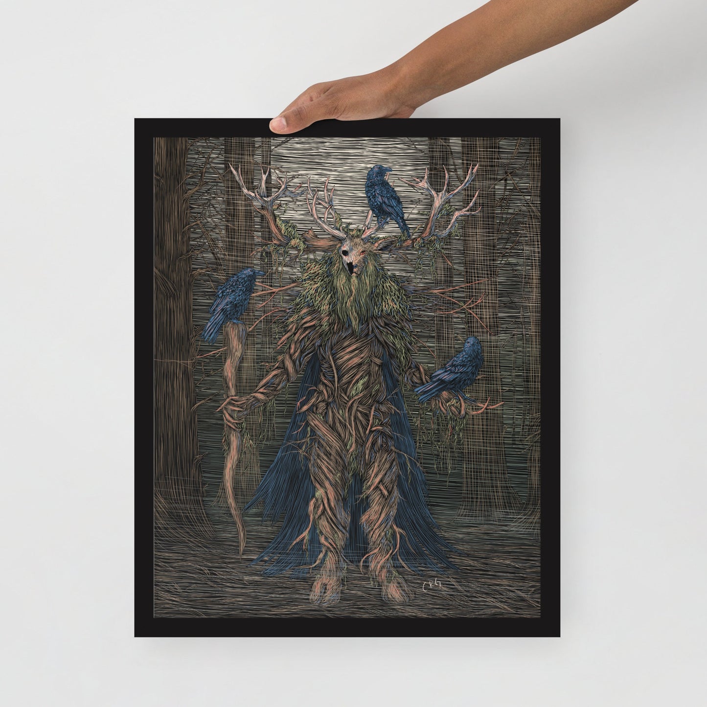 Leshy Digital Download Art Print