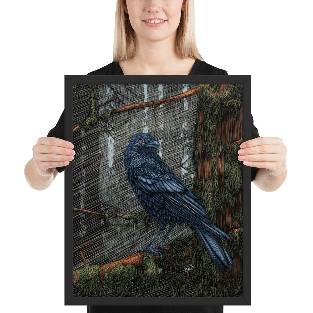Raven Digital Download Art Print