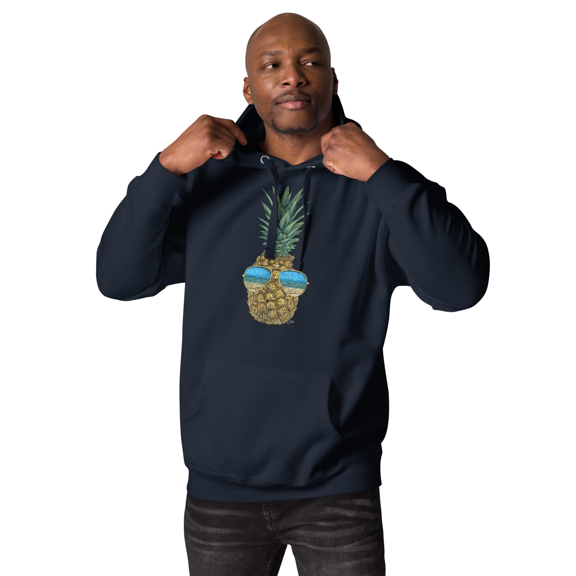 Pineapple with Sunglasses Hoodie