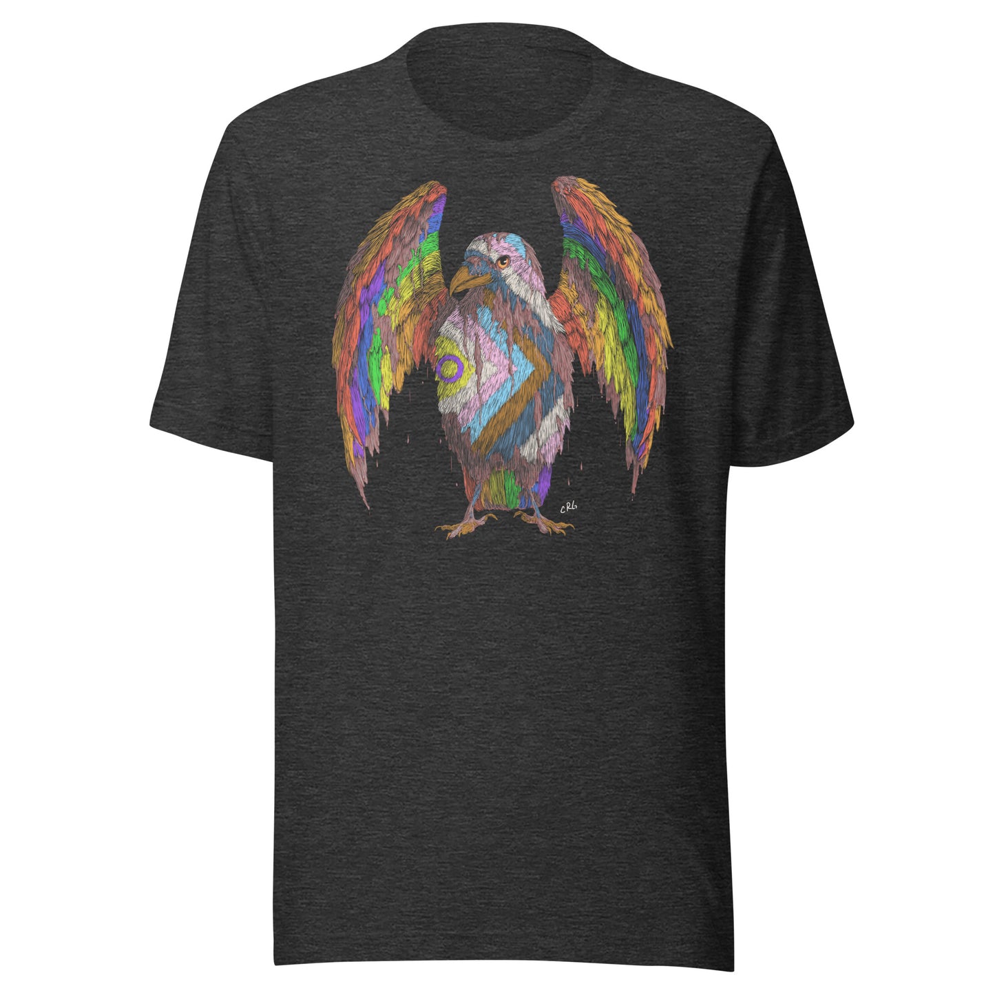 Dripping Pride Raven LGBTQIA+ Shirt