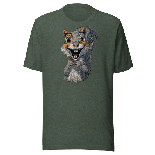 Happy Gray Squirrel Shirt
