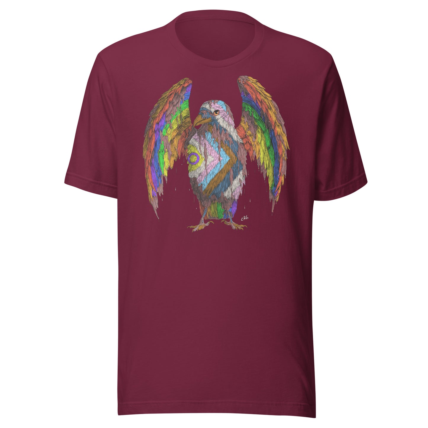 Dripping Pride Raven LGBTQIA+ Shirt