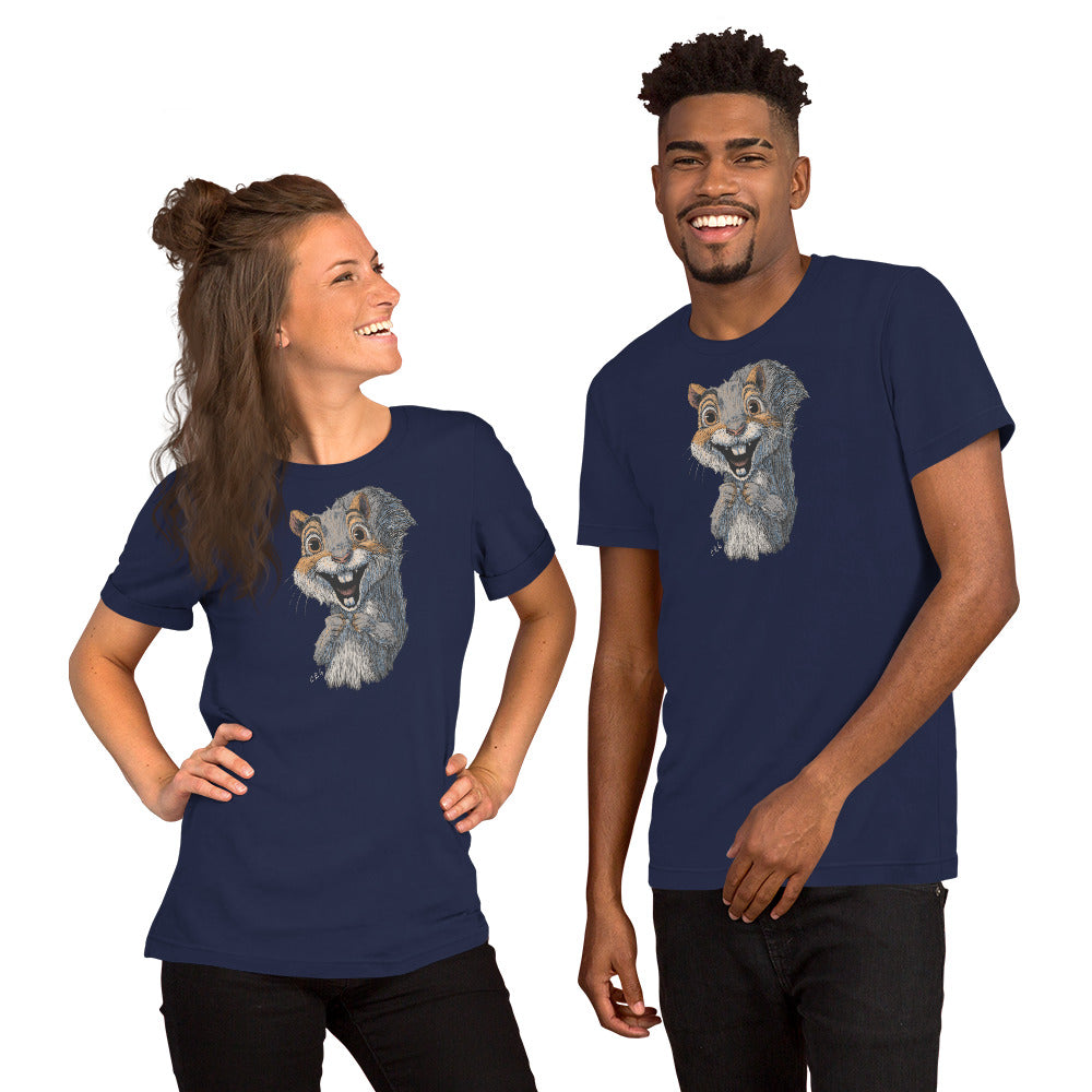 Happy Gray Squirrel Shirt