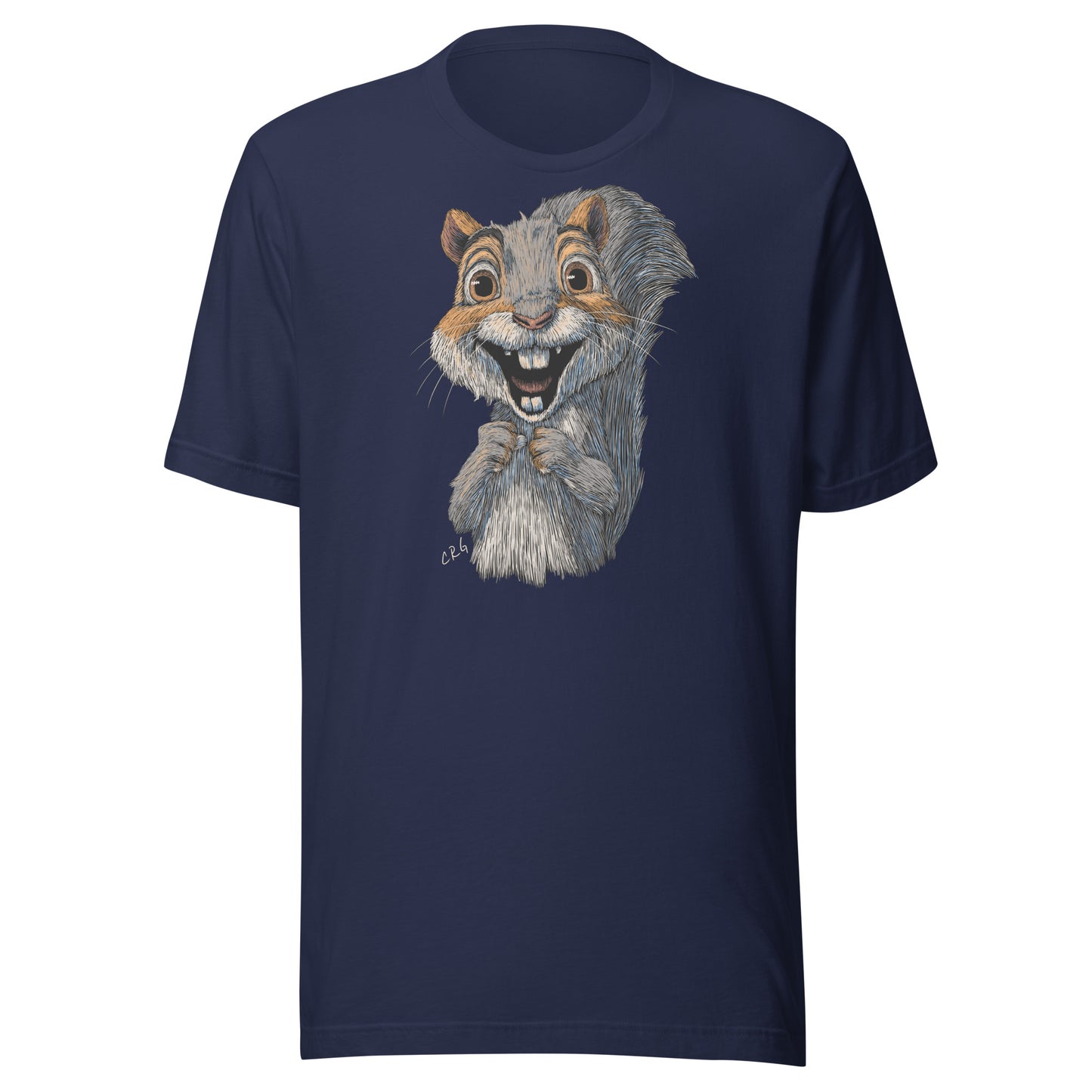 Happy Gray Squirrel Shirt