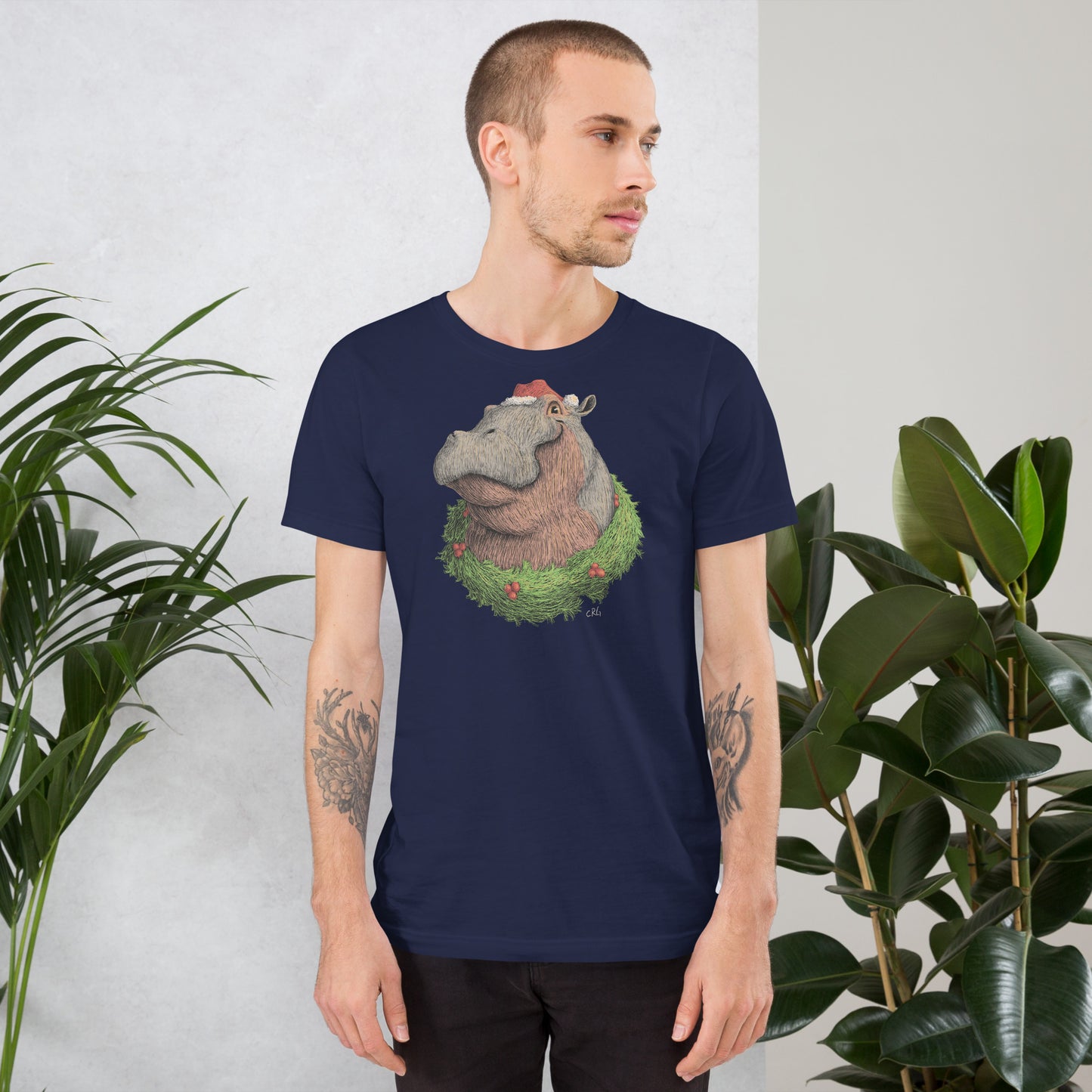 Holiday Hippo Shirt