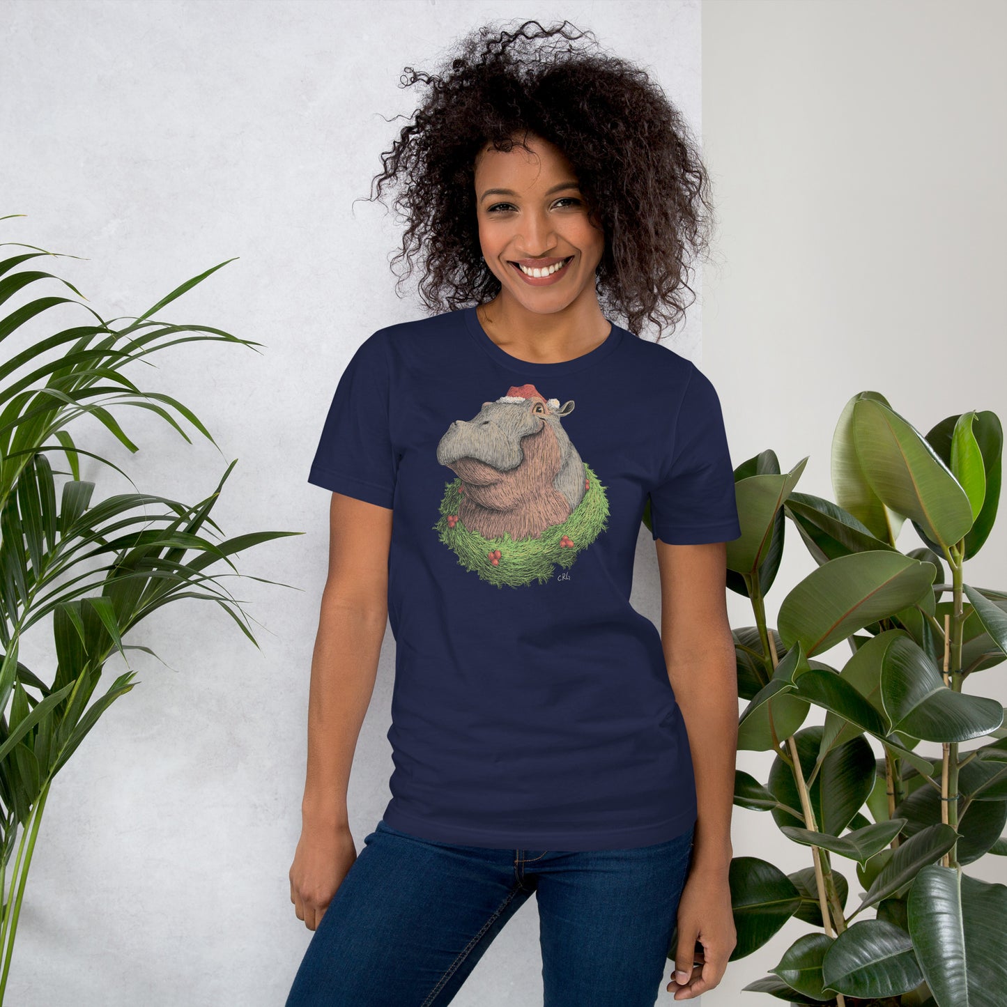 Holiday Hippo Shirt