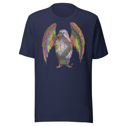 Dripping Pride Raven LGBTQIA+ Shirt