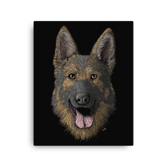 German Shepherd Art Prints