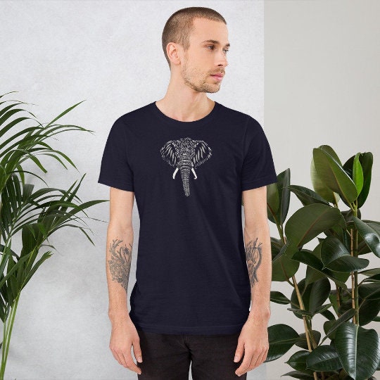 Elephant Shirt  / African Elephant / Elephant Tee / Elephant T Shirt / Elephant Gift / Elephant / Elephant Lover / Nature / Wild