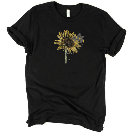 Sunflower and Bee Shirt