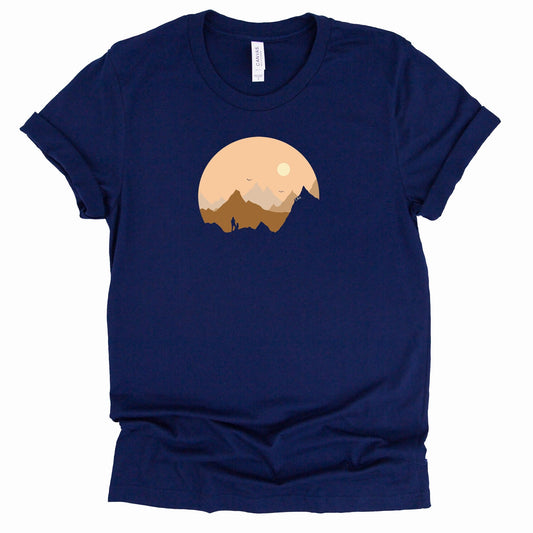 Hiking German Shepherd Shirt