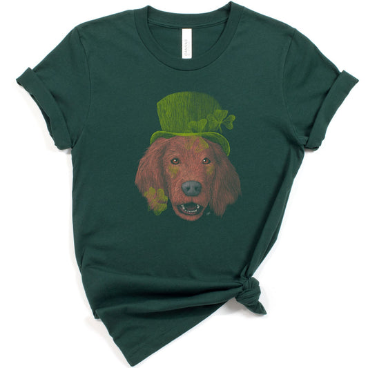 Irish Setter St Patrick's Day Shirt