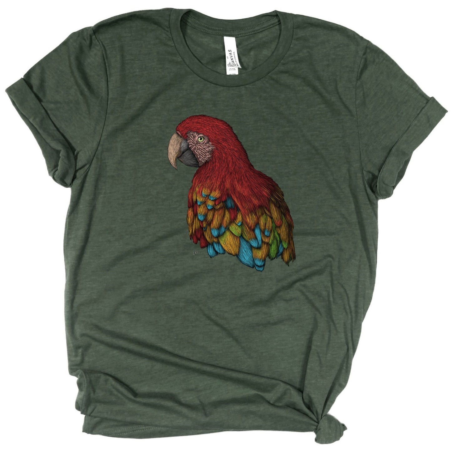 Red Macaw Shirt