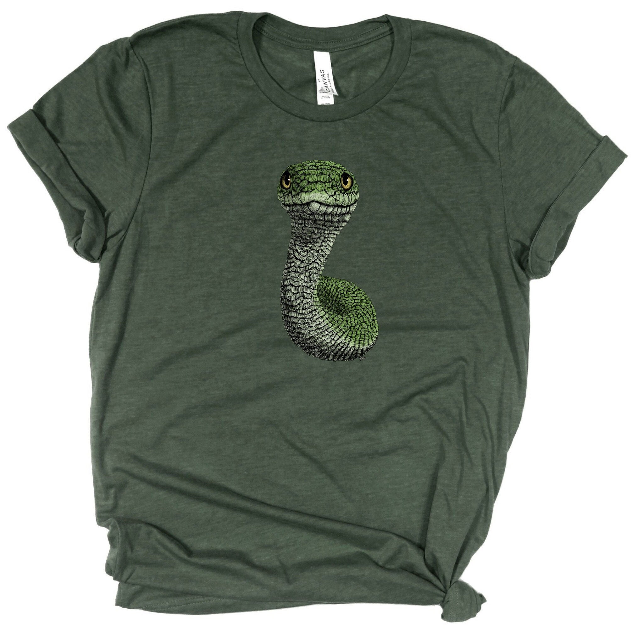 Smooth Green Snake Shirt