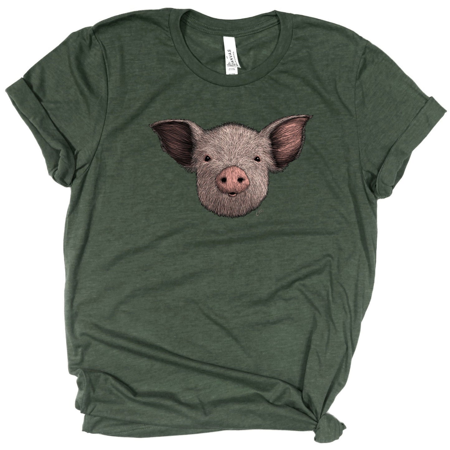 Cute Baby Pig Shirt