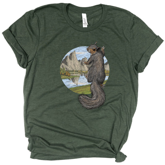 Gray Squirrel Shirt