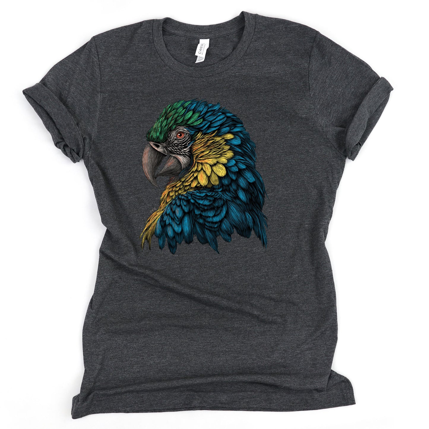 Blue and Gold Macaw Shirt