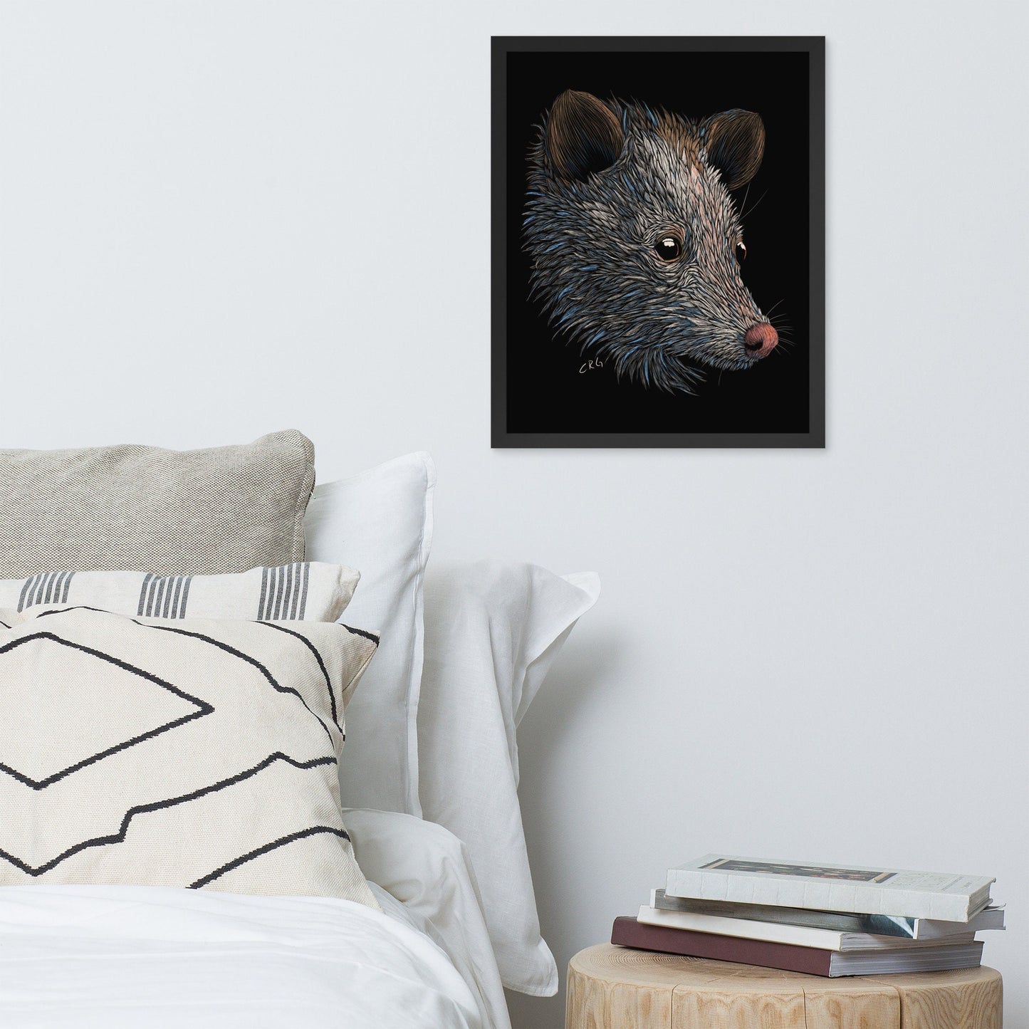 Opossum Digital Download Art Print